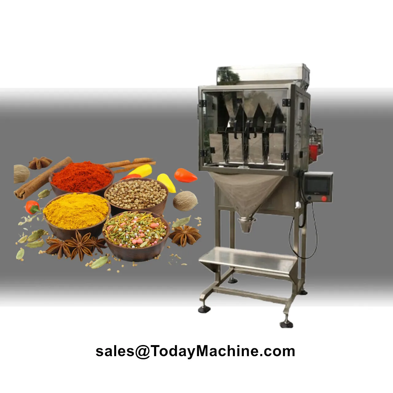 Linear Weighing Vertical Filling Machine for Grain Puffed Food