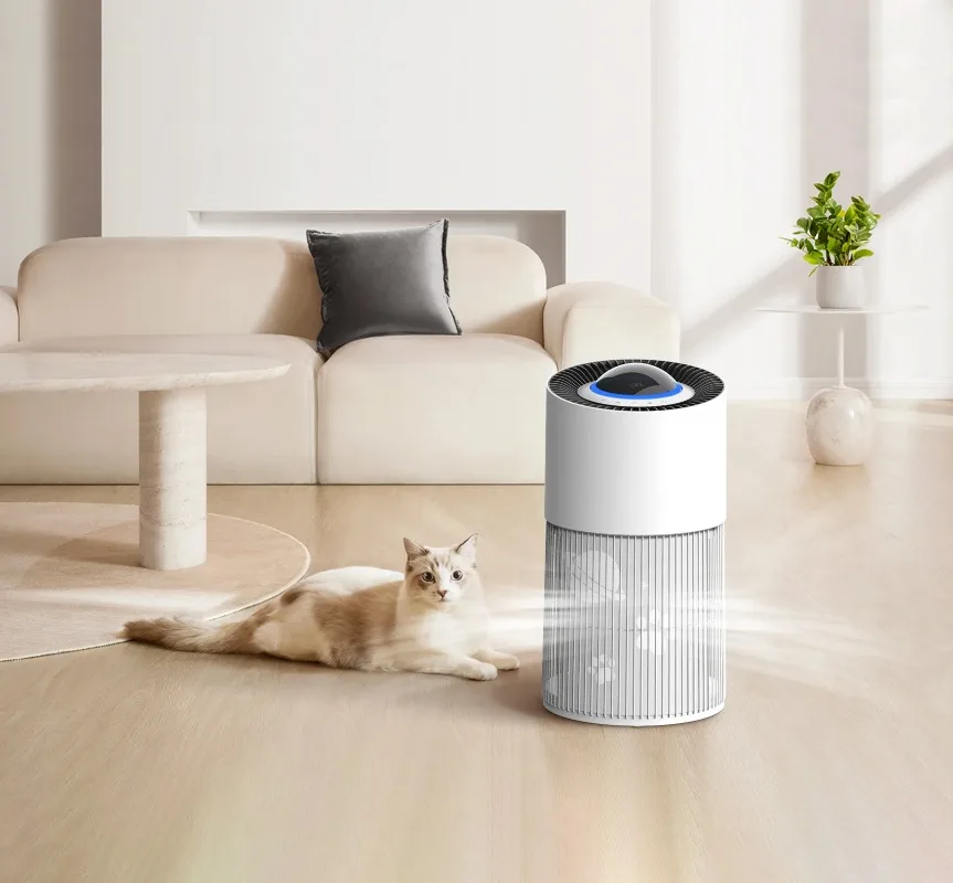 Electric Air Purifier  13 Filter Smart WIFI Control Ionizer UV Light Function Air Purifier
