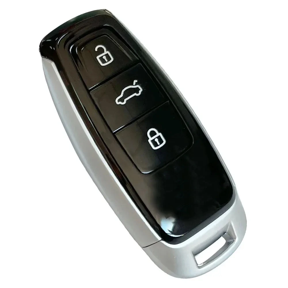 XNRKEY 3 Button Upgraded Modified Smart Keyless Remote Key Shell Case Fob For Audi A1 A4 A6 A8 Q2 Q3 Q5 Q7 R3 RS3 RS5 S1 TT