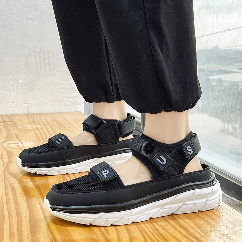 High Quality Trend Men Outdoor Sandals Beach Breathable Soft Shoes Clogs Men Casual Walking Shoes Mens Beach Sandals Sneakers