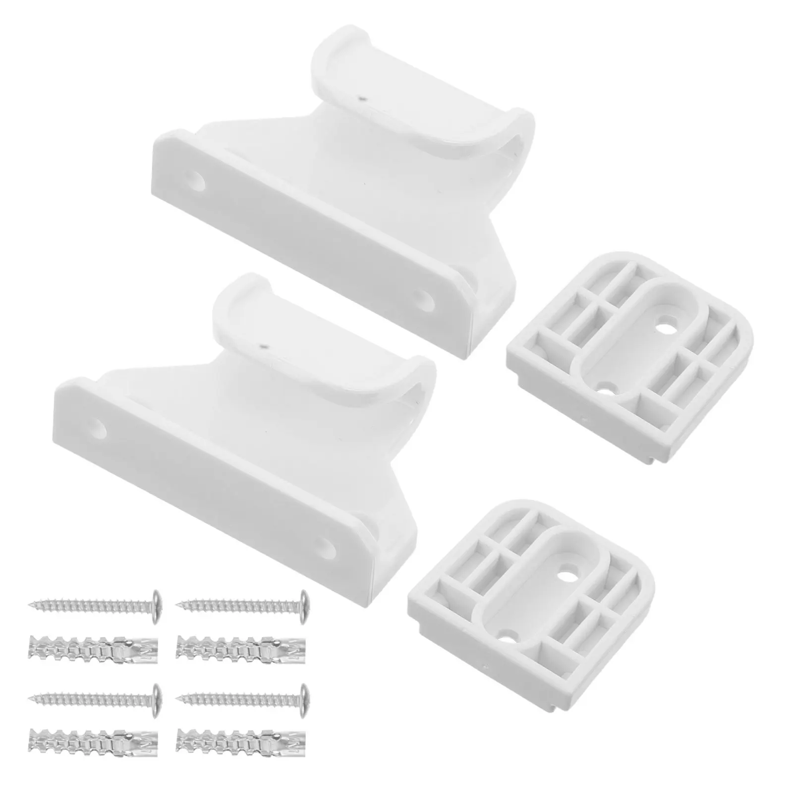 1Set Retractable Gate Extension Kit Secure Drill-Mounted Design for Baby Gate Repair Extending Indoor Safety Fences Stairs