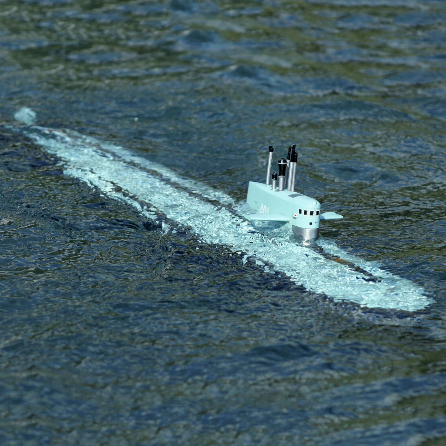 1/100 RCボート 98cm 091 ラジコン原子力潜水艦モデル 脱走防止機能付き RCボート RTR 船のおもちゃ 潜水艦模型