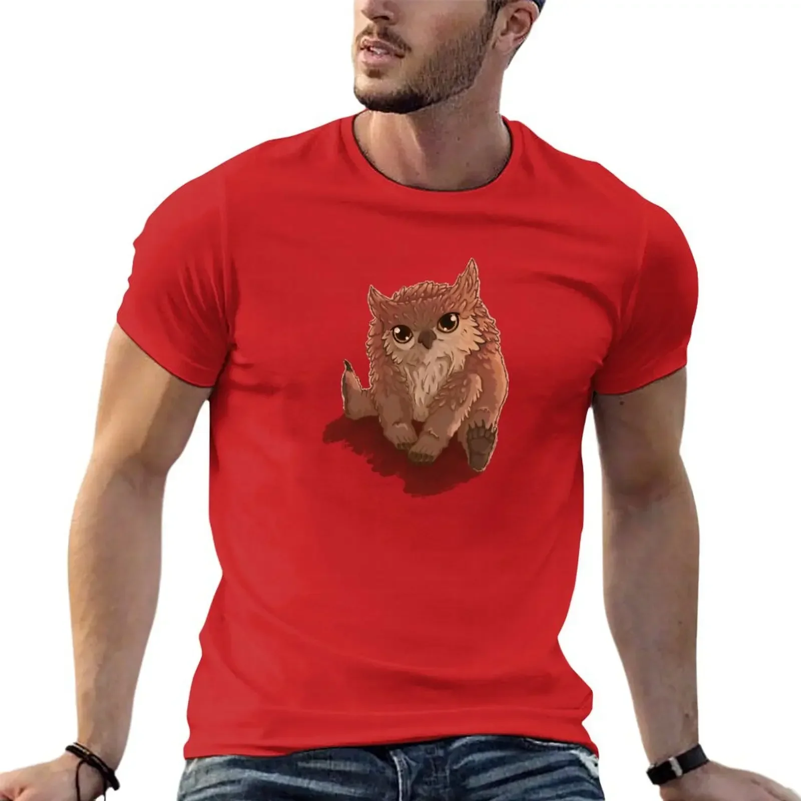 2024 four season t shirt Owlbear - Baldur_s Gate 3 T-shirt customs quick-drying short sleeves pure cotton tops casual streetwear