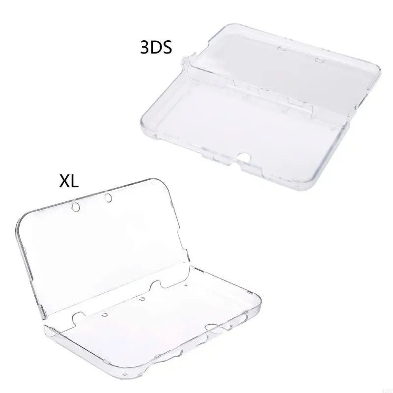 Clear Cover Plastic Case Gamepad Frame Skin Protective Housing Fit for New 3DS XL LL / New 3DS Game Accessory 