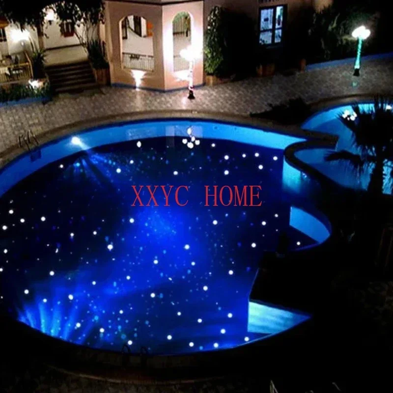 Multi Color LED Lights Lamp Fiber Optic Cable Chinese for Swimming Pool Optical Fiber Lamp Underwater Star Optical Fiber