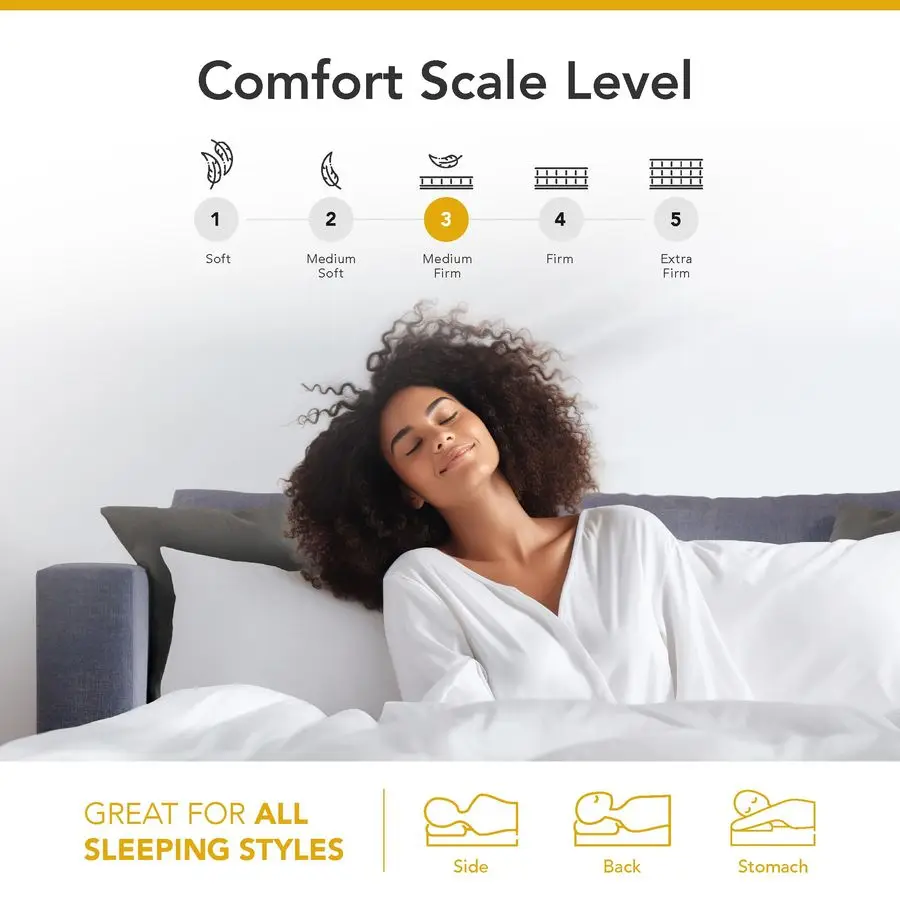 Matelas en mousse à mémoire de forme Gel frais de 4 pouces, pour canapé pliant Convertible, canapé-lit pleine taille