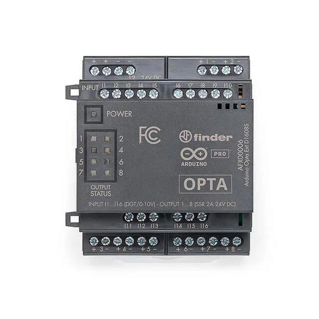 Arduino Pro Opta Ext D1608S AFX00006 Arduino Opta Digital Expansion SSR Micro PLC IoT Programmable Logic Controller