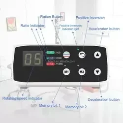 Den tal Electric Micromotor 16:1 1:1 1:5 Internal Water Spray Contra Angle Handpieces LED Fiber Optic DC Brushless Micro Motor