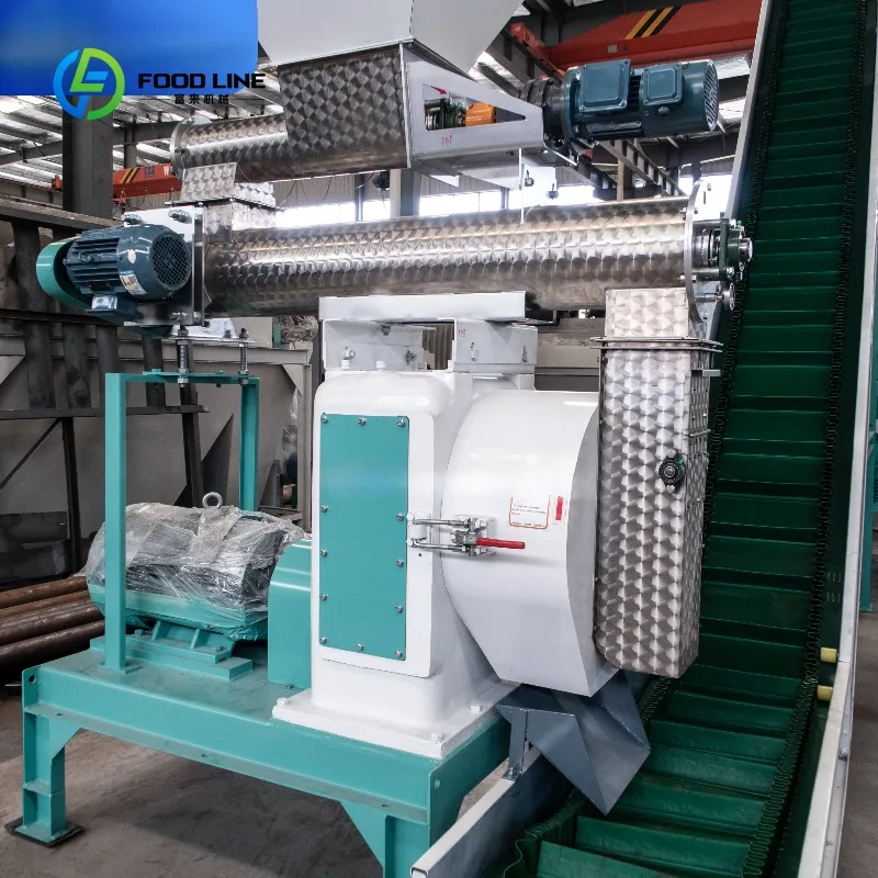 Customized 8t/h Feed Pellet Production Line Feed Processing Machines Factory Output Animal Feed Production Line