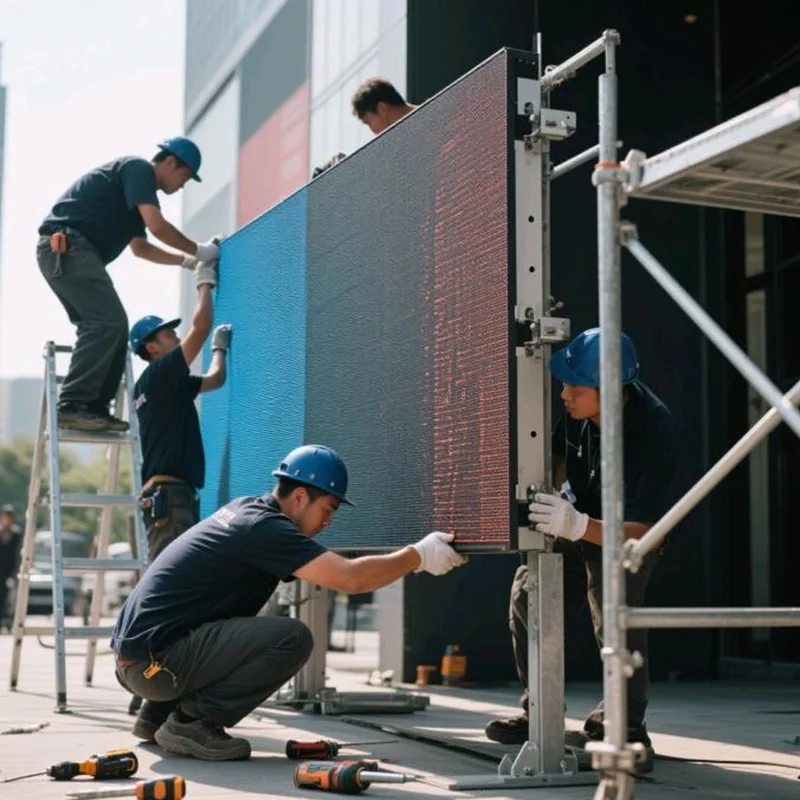 COB Impermeabile Olografico Fold Able Portatile Flessibile Trasparente LED Disp y Accessori Schermo Touch LED Curvo