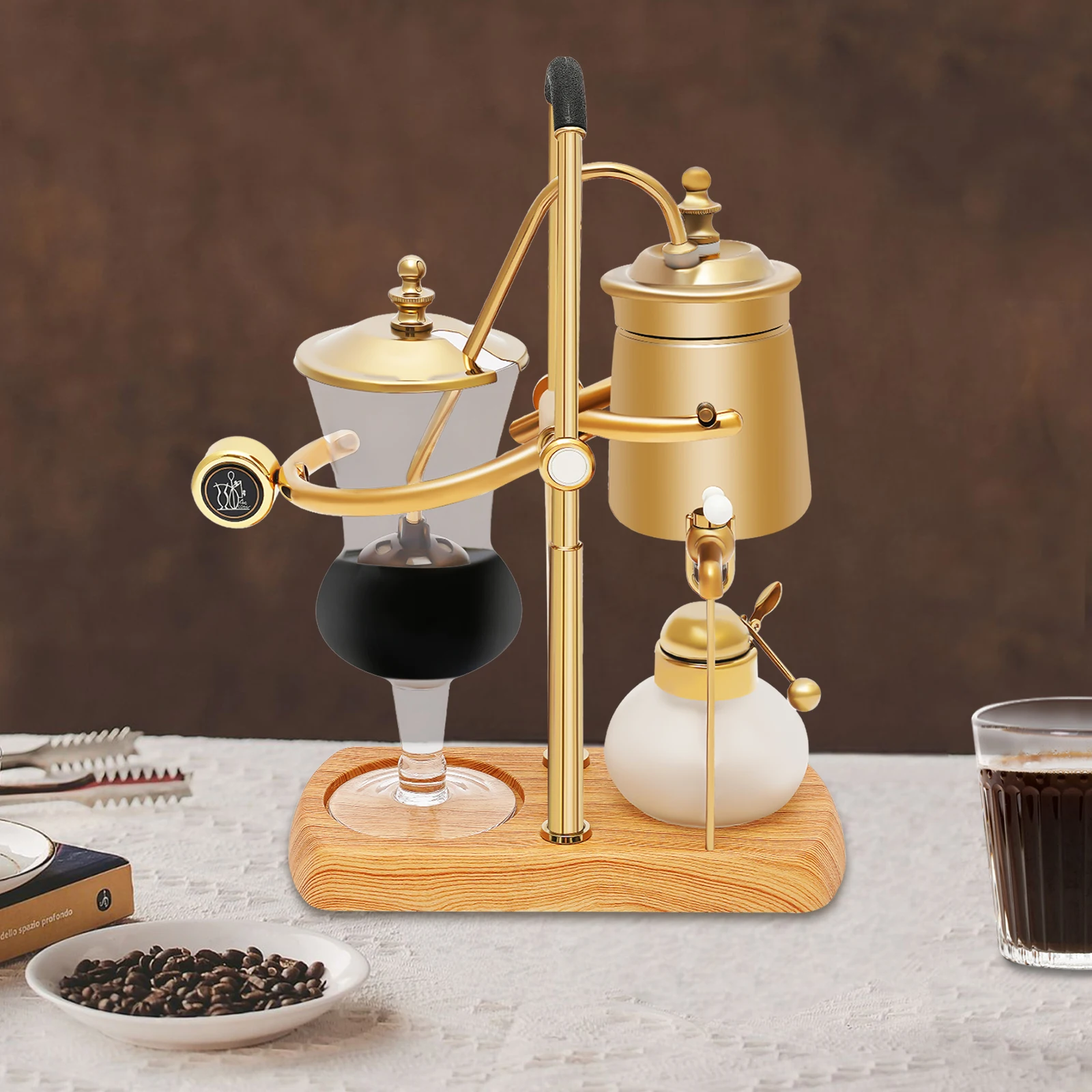 400ml Gold Belgium Royal Famil - Vintage Coffee Equipment ulasan dan harga