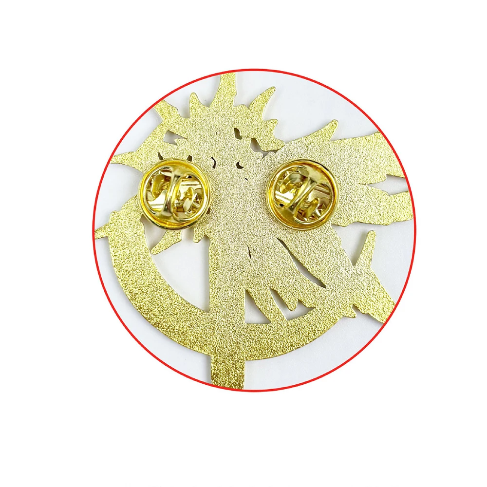 Game Honkai: Star Rail Phainon Qinchen Khaslana Cosplay Badge Metal Brooch Costume Decoration Lapel Pins Unisex Bag Accessories