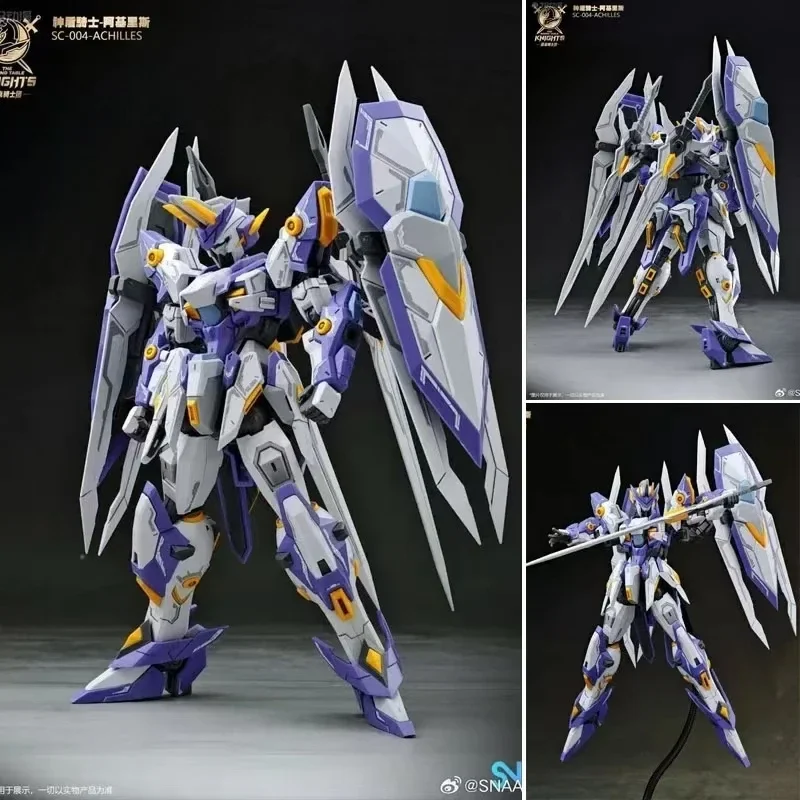 SNAA Model Original  of The Round Table Series Shield Knight -Achilles  Action Figure Assembly Model for Boy Toy Gift Collection