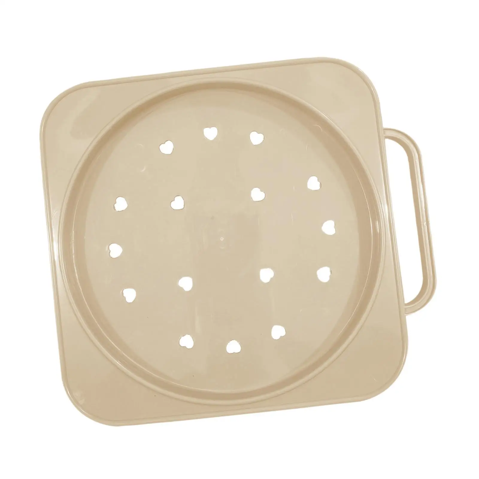 Stable Mobile Gas Tank Stand Round Rolling Base Tray with Wheels for Propane Cylinder or Flower Pot