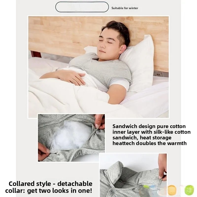 Schouderbeschermer voor heren, katoen, thuisgebruik, winter, warm, veelzijdig, schouderverzorging, ne-ondersteuning, comfortabele pasvorm, maat