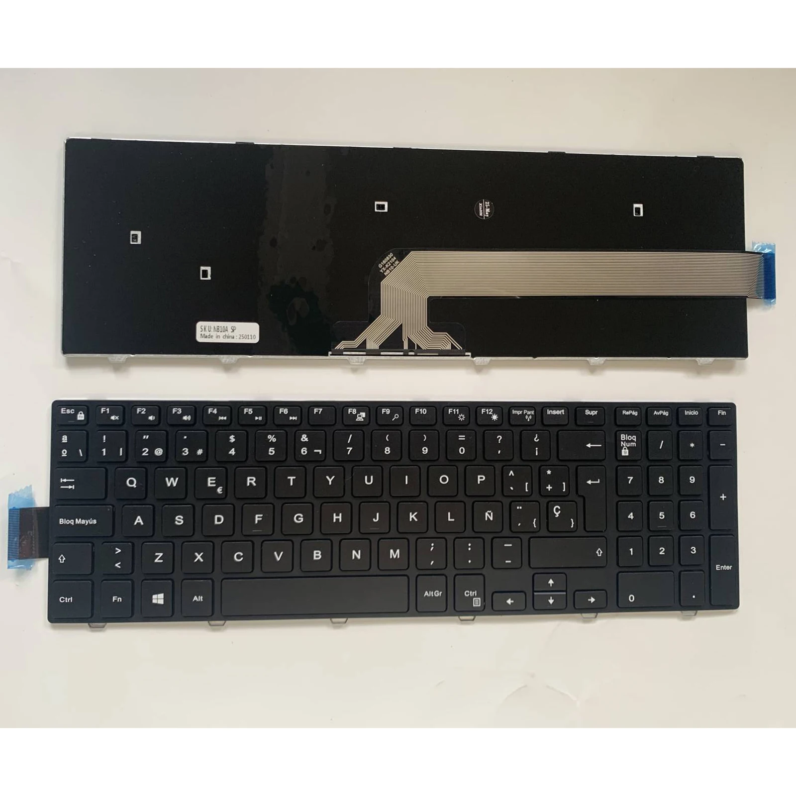 

RU UK SP US for Dell Inspiron P40F P47F P26F P39F P60G P57F 3567 3565 3576 3578 3542 5576 3541 3543 5547 5557 5548 keyboard
