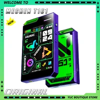 MECHEN T161 Walkman portátil Bluetooth MP3/MP4 2,8 ""IPS HD pantalla de música Palyer 720P cámara de vídeo con grabación personalizada