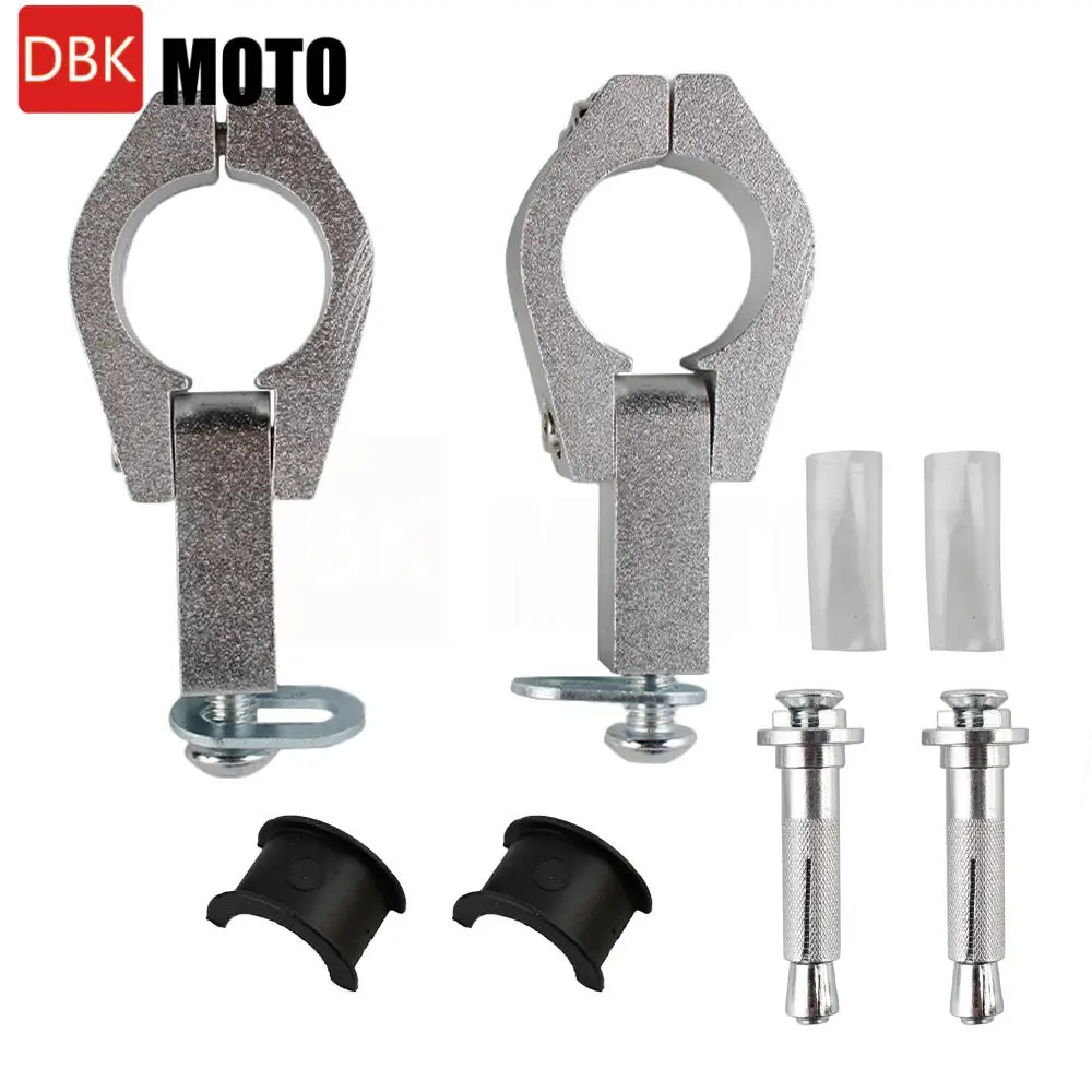 

Universal Double Clip Crab Clamp Oversized Hardware Guard Clamp Mount Set Enduro Accessories Motorcycle Supermoto Dirt Bike