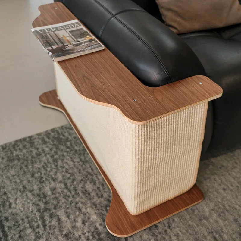 Solid wood cat scratching board to protect the sofa, prevents cats from scratching people, suitable for both pets and humans