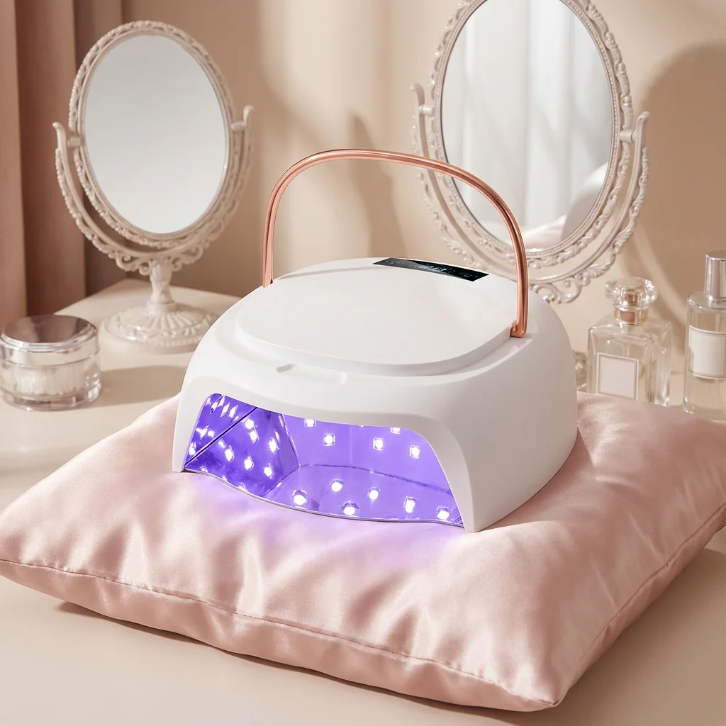 80W  LED Nail Lamp  New Upgrade  Light for Gel Nails with 48 Beads, 4 Timer Nail Dryer