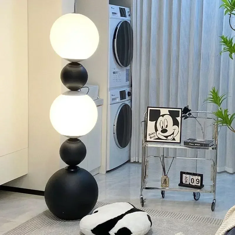 

Nordic Calabash LED Floor Lamp for Living Bedroom Loft Bedside Lamp Rgb Floor Lamp Home Decoration Light Fixture