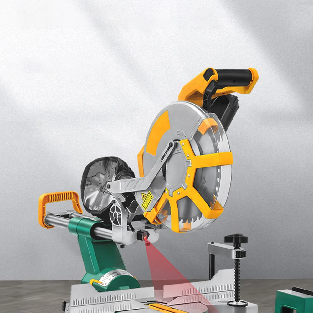 Drawbar Miter Saw Home 7 Inch Multi-function High Precision Woodworking Cutting Machine 1500w All Copper Equipment