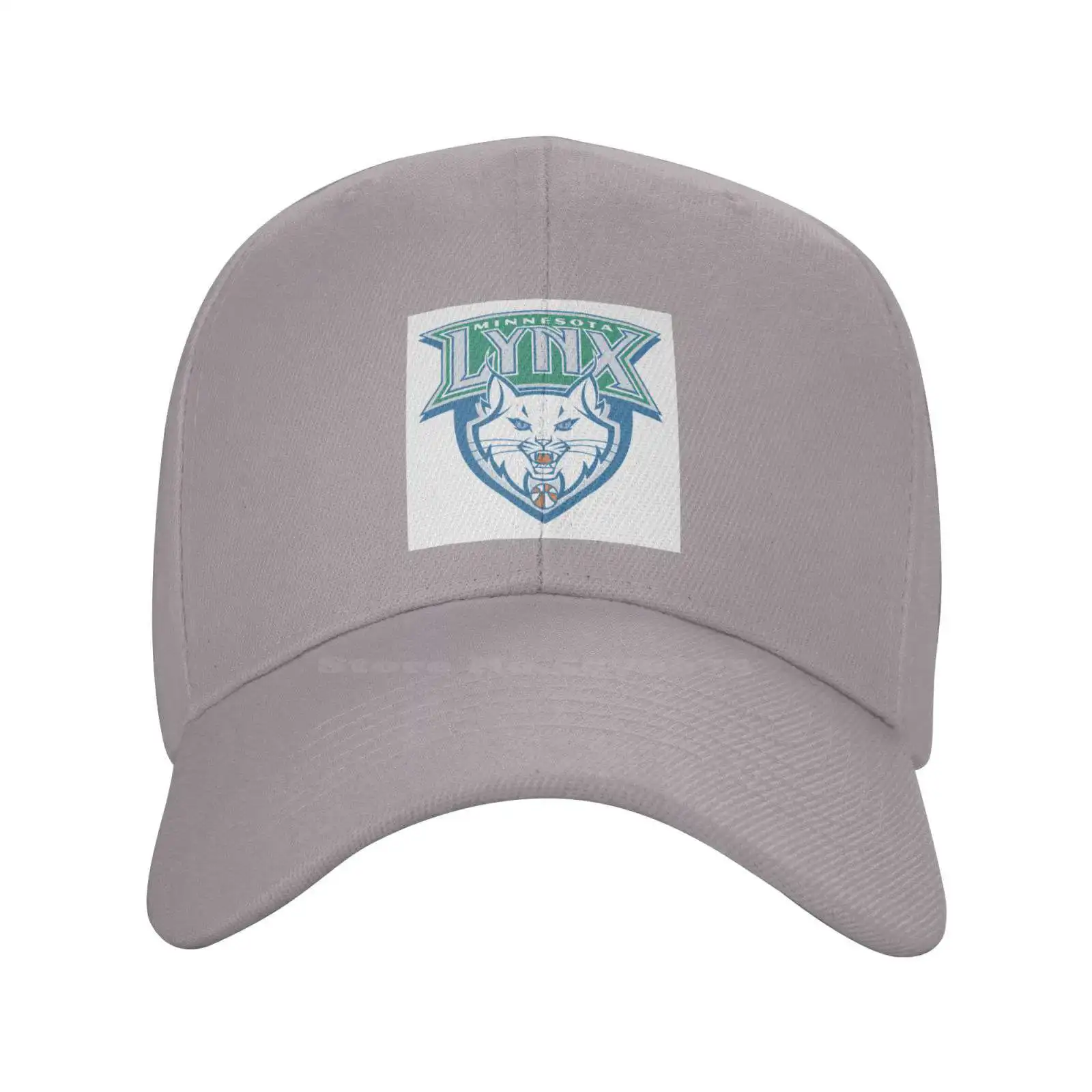 Minnesota Lynx Logo Print Graphic Casual Denim cap Knitted hat Baseball cap