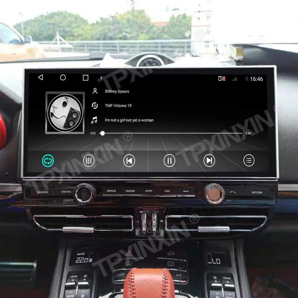 راديو سيارة بشاشة تعمل باللمس لبورشه كايين 2010-2017 أندرويد نظام تحديد المواقع للسيارات الوسائط المتعددة راديو تلقائي وحدة استقبال ستيريو