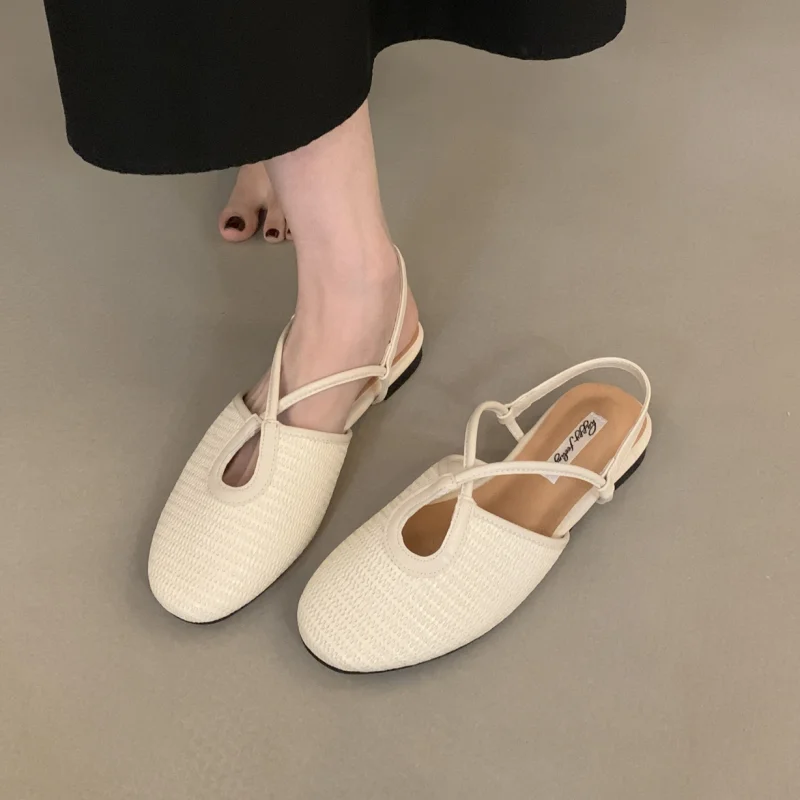 Bailamos Women Casual Flats Comfortable Soft Boat Shoes Loafers Ballerina Shallow Round Toe Ballet Flat Shoes Women Slip On Side