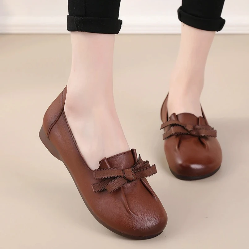 2025-scarpe-da-donna-comode-con-suola-morbida-in-vera-pelle-con-fondo-piatto-e-punta-tonda-scarpe-singole-da-madre-di-mezza-eta