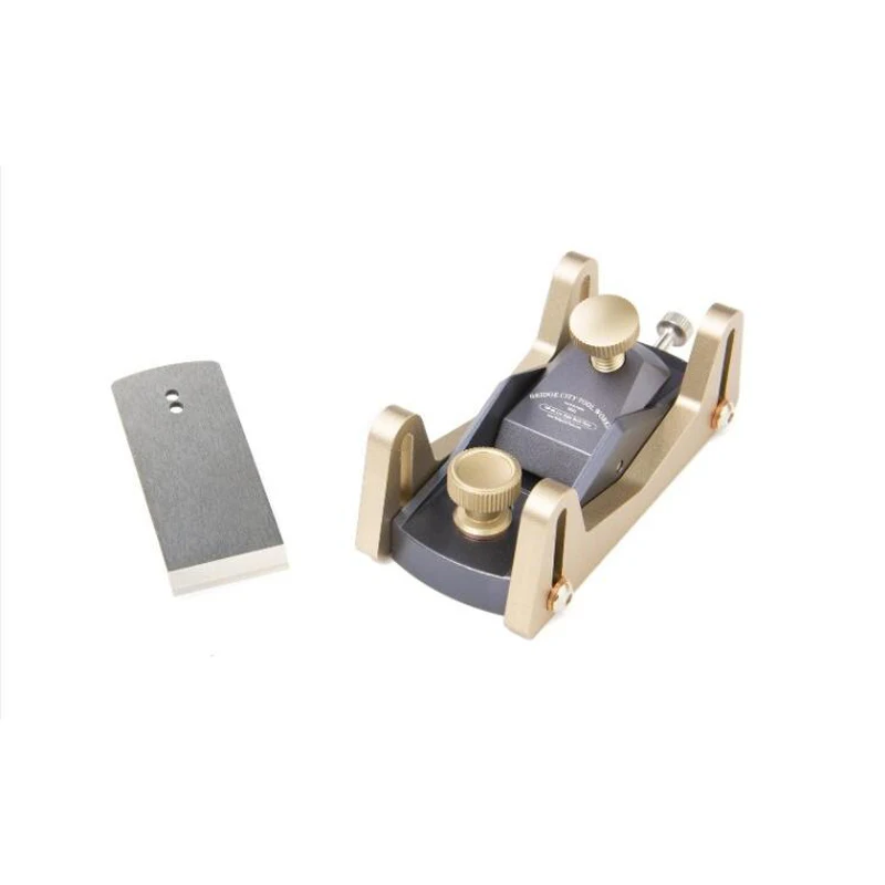 

HP-8 Professional Woodworking Short Planer Precision Mini Wood Planer Manual Adjustable Aluminum Carpenter's Plane 0.025MM Depth