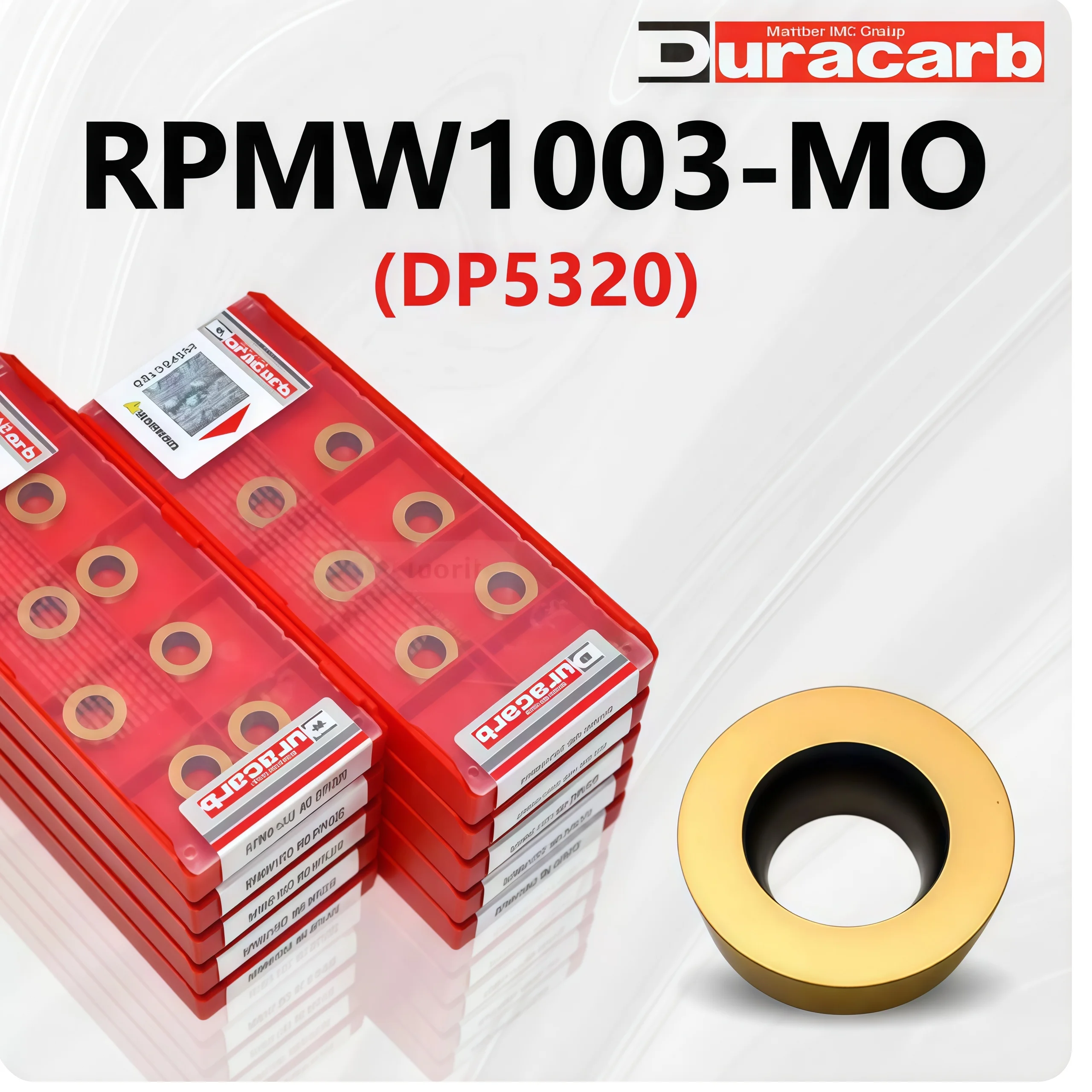 Duracarb RPMT0802 RPMT10T3MO RPMT1204 RPMW1003MO DP5320 Carbide Insert RPMT RPMW Inserts