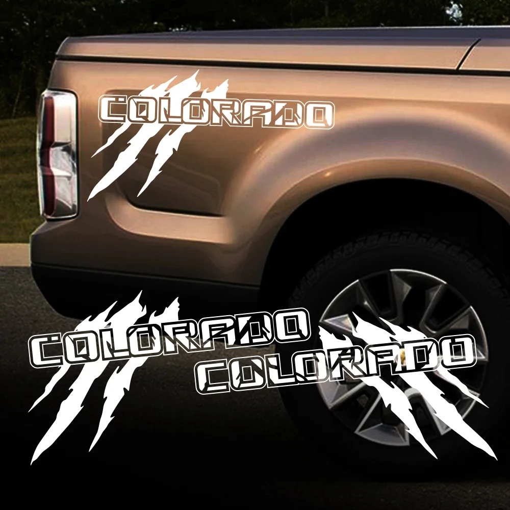 Car Body Side Sticker Pickup Truck Bed Graphics Claw Styling Decor Decal Auto Tuning Accessories For Chevrolet Colorado Z71 S10