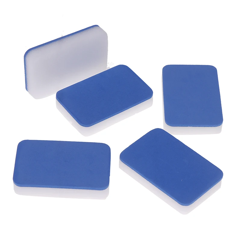 5 PCS Professional Table Tennis Racket Cleaning Sponge Cleaning Agent Rubber Sheet Cleaning Sponge Clean Racket Care Accessories