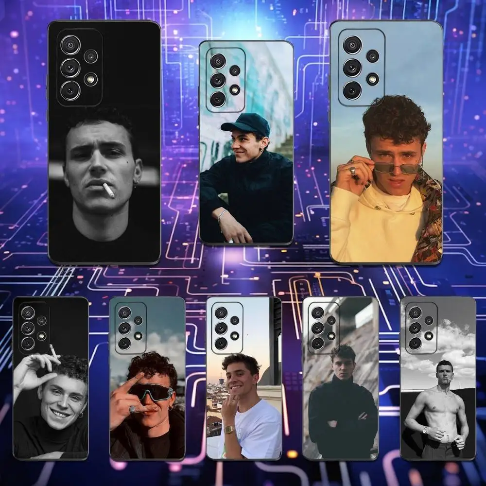 

Singer A-Aron P-Piper Phone Case For Samsung S25,S24,S23,S22,S21,S20,S10,Ultra,Plus,Lite,FE,Soft Silicone Black Cover