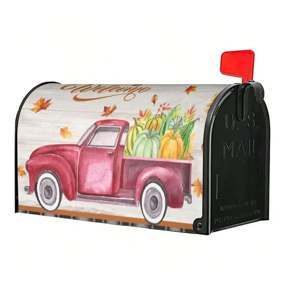 

Covers Magnetic Standard Size,18x21 With Spring Summer Magnetic Mailbox Covers Holiday Outside Yard Decor2025