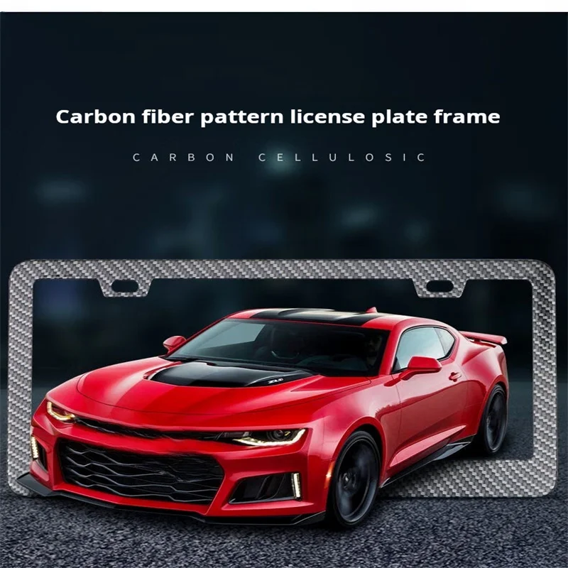 Car license plate frame US standard license plate frame license plate frame license plate cover license plate cover universal pr