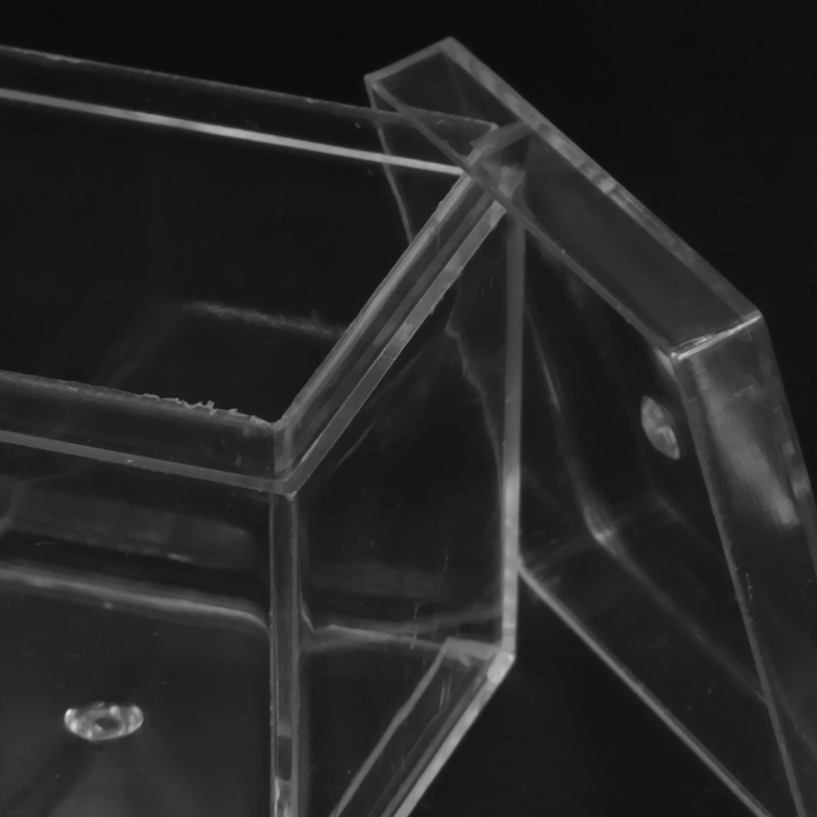 

12Pcs Transparent Display Box 30ml Specimen Protection Box Durable Material Space Saving Stackable Design Storage