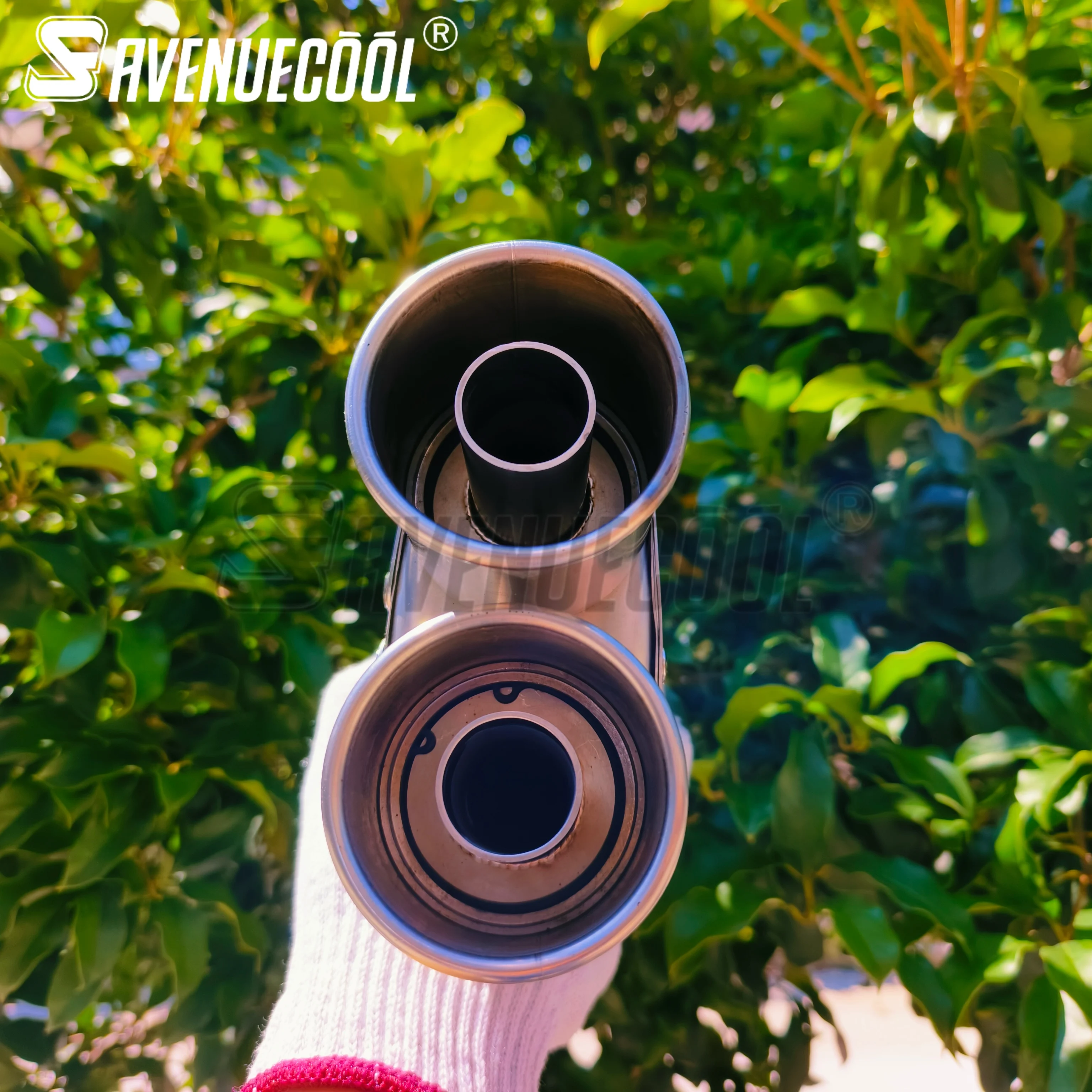 Avenuecool انتصار تشويش إذاعي 900 Zard العادم كاتم الصوت التوصيل Db القاتل الفولاذ المقاوم للصدأ كاتم الصوت التوصيل تعديل خاص #2