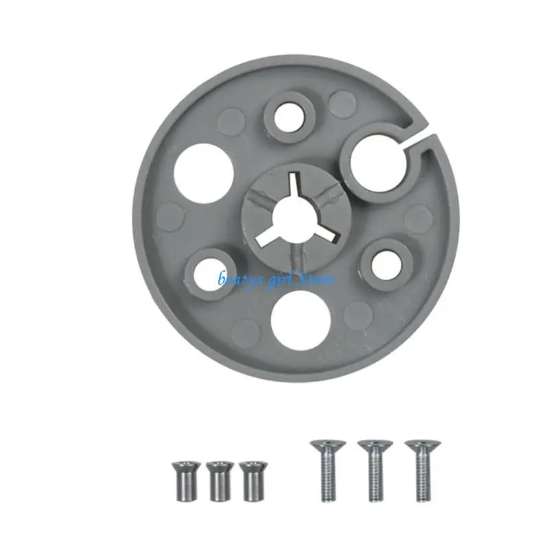 

C7AB Plastic/Metal Screws Set Take Up Reel to Reel Small Nab Hub Reel to Reel Tape Disc Controller for Reel Tape Drives