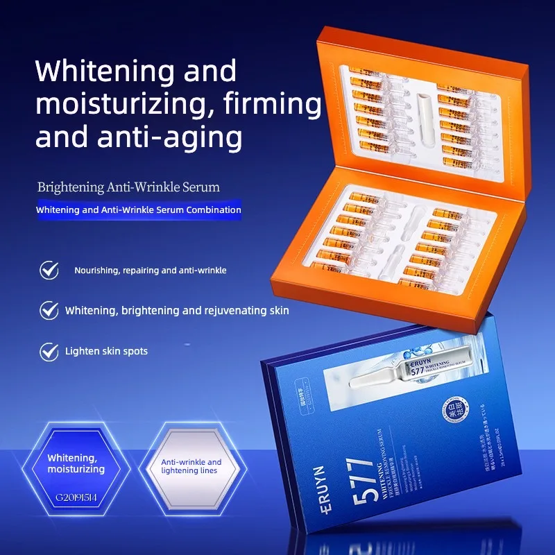 Polypeptide Whitening Hydrating Essence  Fade Fine Lines Facial Moisturizing Anti Aging Firming Skin Care