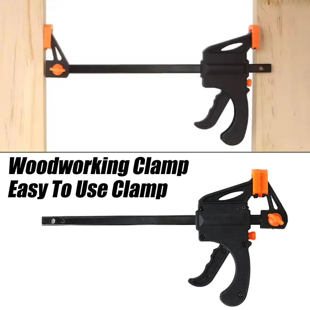 1/2Pcs Woodworking Clamp Reinforced Easy to Use Craft Clamp Woodworking Furniture Without Scratching Surface DIY Craft Tool