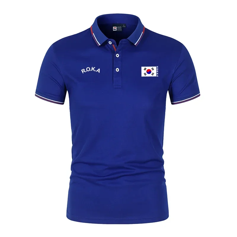 

2025 Spring/Summer R.O.K.A Outdoor Leisure Polo Outdoor Sports Work Pants Casual Short Sleeves Polo Breathable and Comfortable