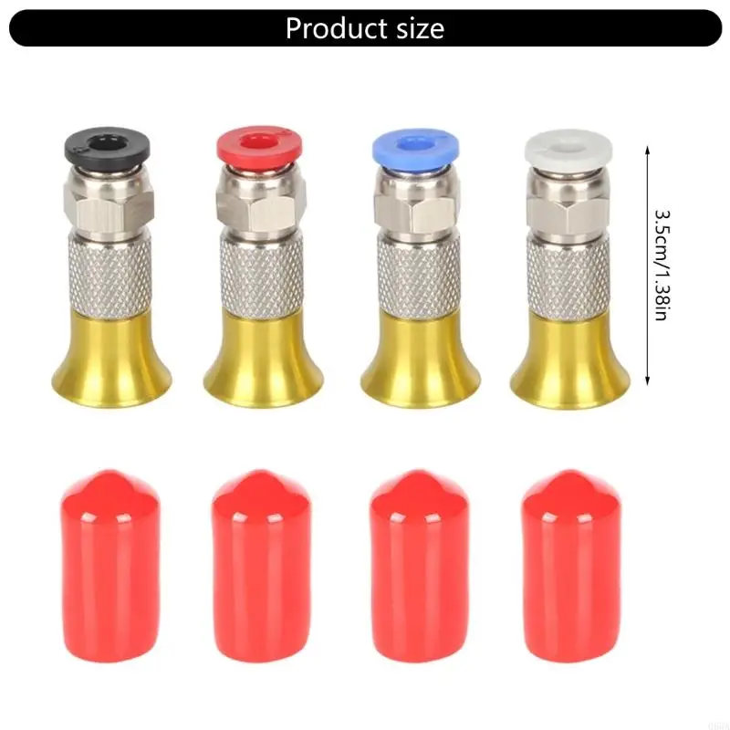 PC4 PNEUMATIC TOPTITS مقاومًا للغاية لدرجة الحرارة لدرجة حرارة ثلاثية