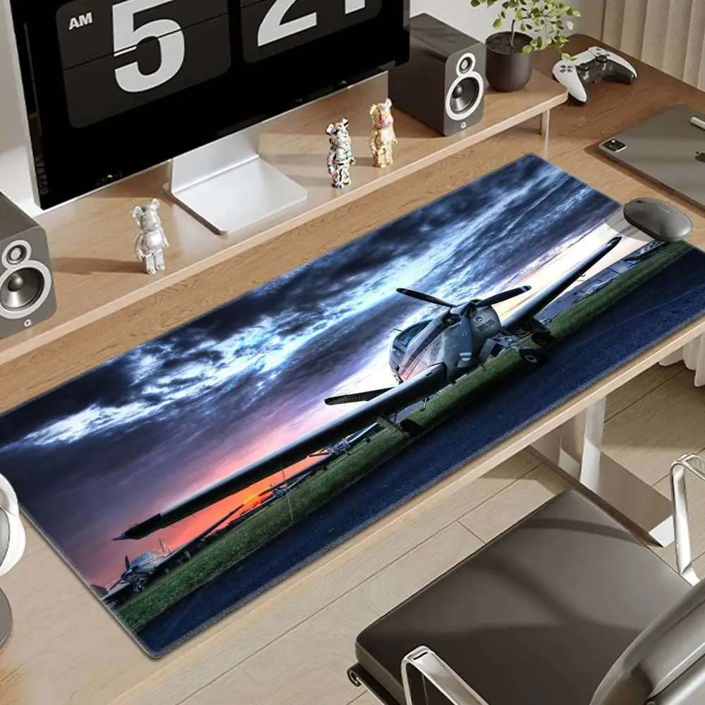 عداد سرعة الطائرة لوحة الماوس لوحة أدوات الماوس XL لوحة ماوس أنيمي أنيمي عرض حصيرة مكتبية ألعاب الكمبيوتر Deskmat قمرة القيادة Playmat