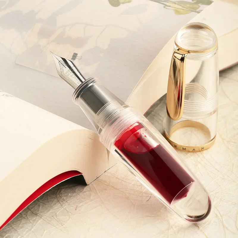 1Pcs Majohn 35# No. 6 Damingjian Gold-plated Universal Applies Only To Majohn Q1 Fountain Pen Replacement Nib Set