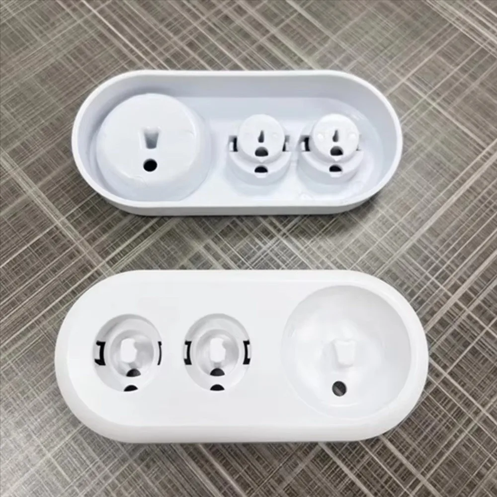 Durable Electric Toothbrush Holder Plastic Space Saving Toothbrush Heads Storage Rack Easy-to-Use Replacement Stand Base view 6