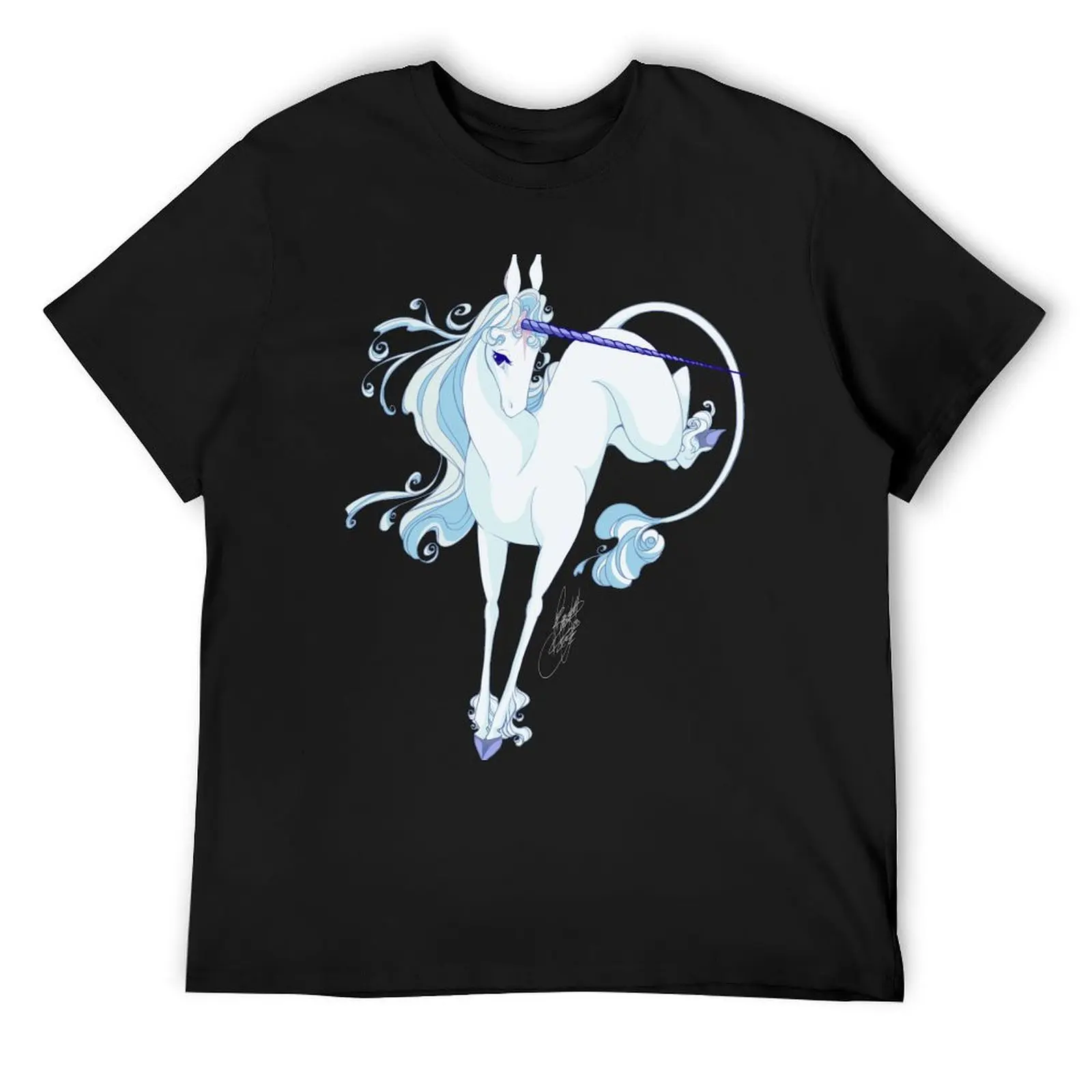 The last Unicorn - Try to go home - Single Version T-Shirt quick-drying man clothes anime figures men tshirt