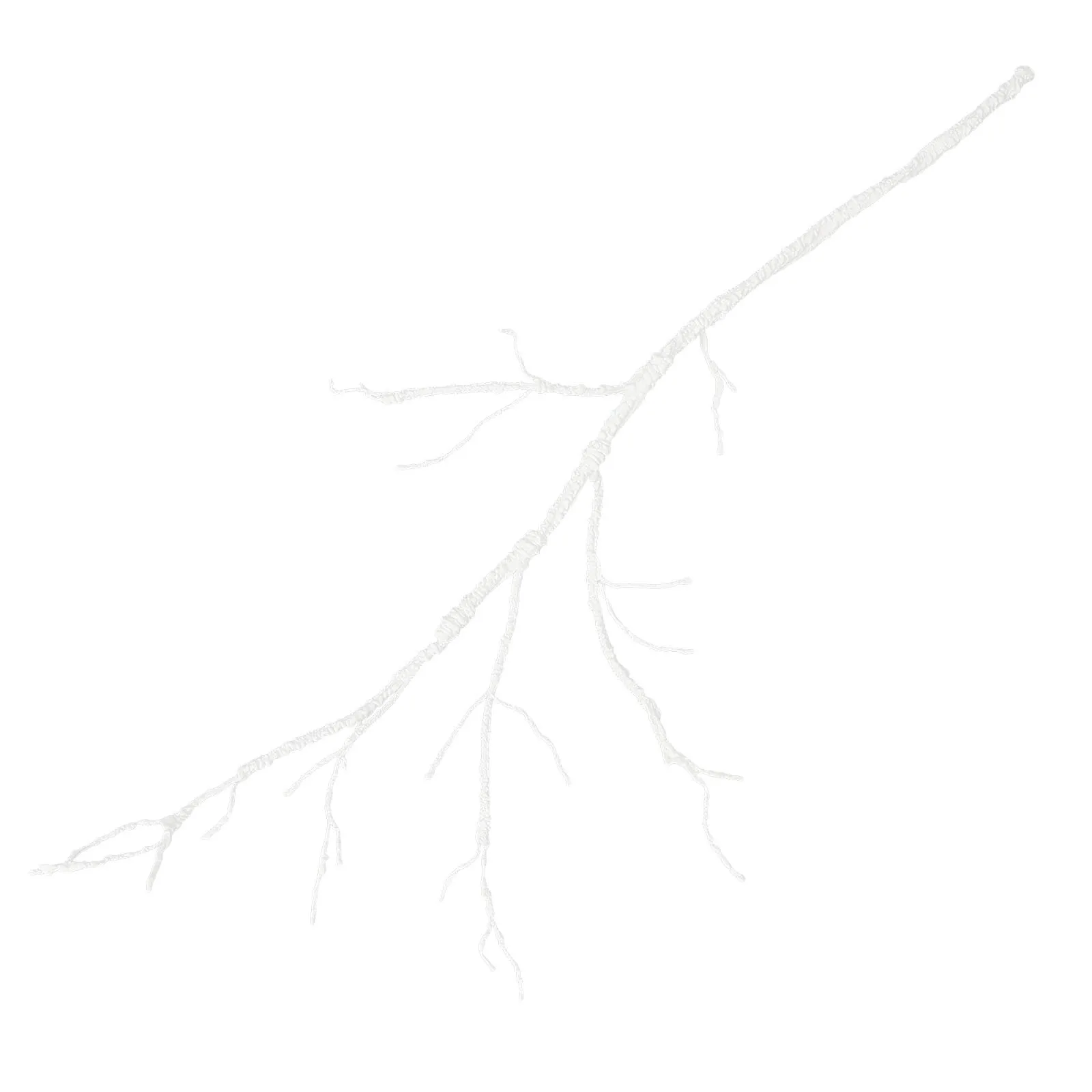 محاكاة بلاستيكية فرع شجرة مجففة جذع اصطناعي كبير لحشو المزهرية المزخرفة ديكور المنزل والمكتب الأغصان الصناعية #2