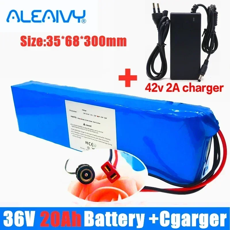 

New 36V Battery 10S3P 20Ah 42V 18650 Lithium Ion Battery Pack for E-bike Electric Car Bicycle Motor Scooter with BMS 350W 500W